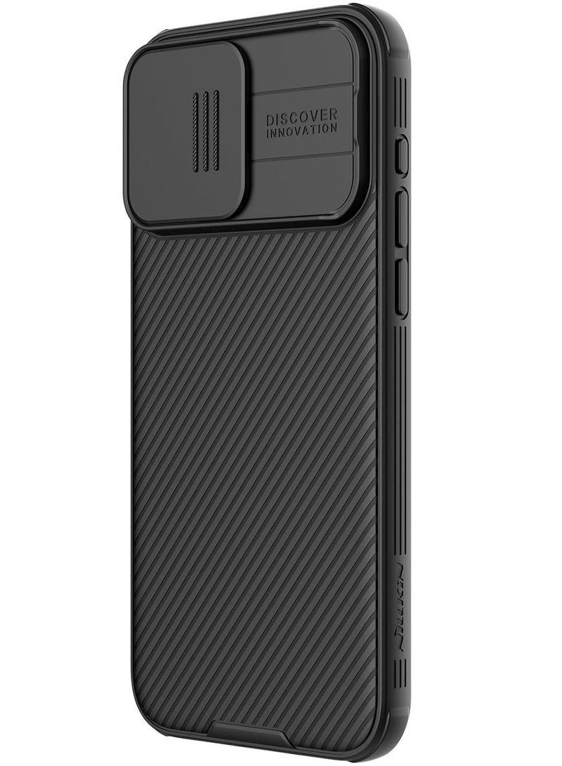 Nillkin iPhone 15 Pro Max Case, Slide Camera Case Design, 360° Full Body Coverage Shockproof Phone Cover, Anti-Fall Anti-Scratch Anti-fingerprint Protective Case for Apple iPhone 15 Pro Max (Black) - Image 2