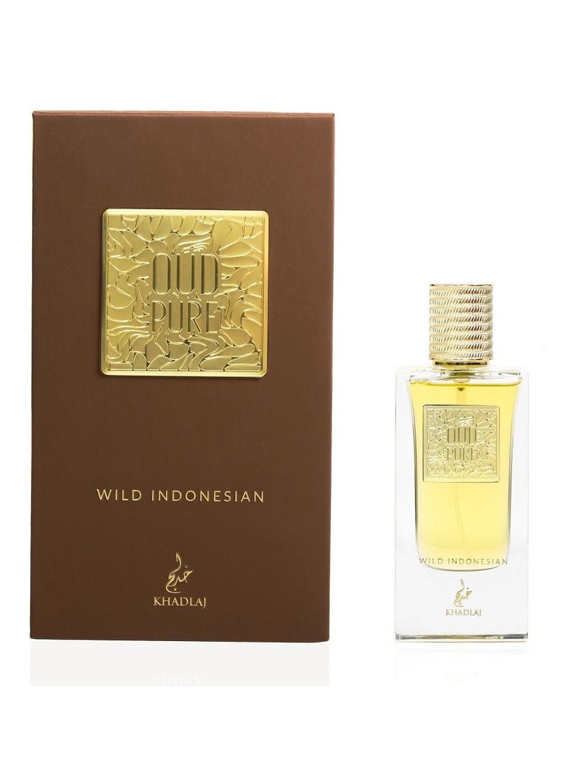 خدلج خادلاج وايلد اندونيسي عود بيور او دي بي بخاخ للجنسين 60 مل - Image 2