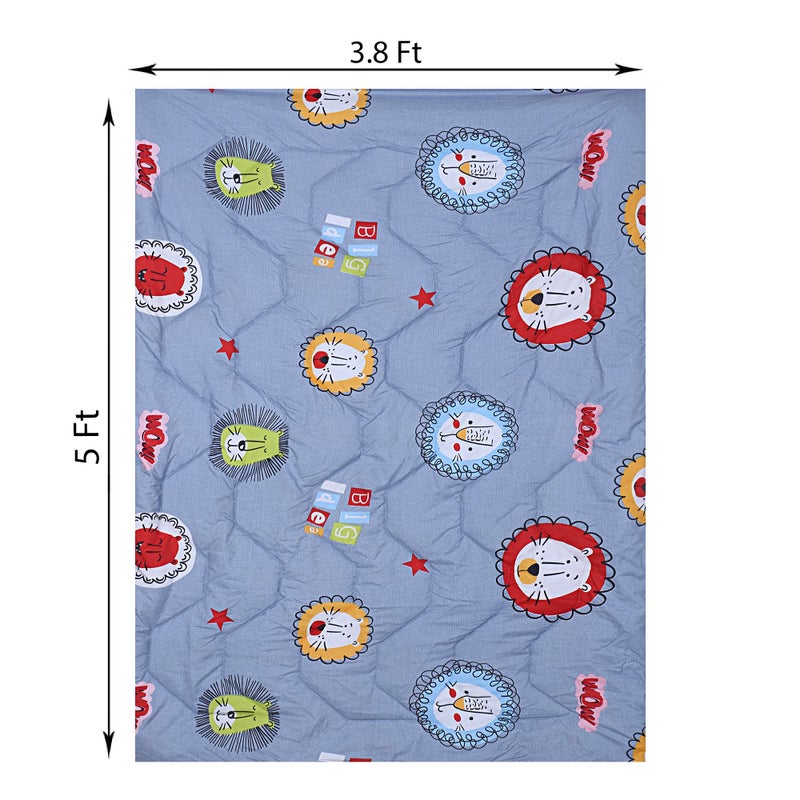 KEA Microfiber All Weather Printed Baby Comforter, 250 GSM |Size - 22X30 Inch | Kids Comforter - Image 4