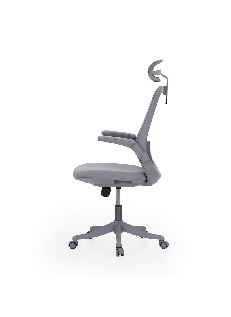 ROYALOAK - Royaloak Venice Mesh Office Chair | High Grade Nylon Mesh | Adjustable Headrest | High Back Support | Adjustable Armrest | Injection Mould Element | Comfortable Seating Space - Image 1