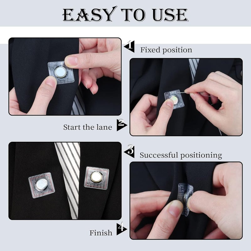 Fireboomoon 32 Pairs 1.18 Inch Invisible Hidden Sew Magnetic Snap,PVC Strong Magnetic Closures Fastener Snaps Buttons for Purses Handbag Clothing DIY Crafts - Image 3