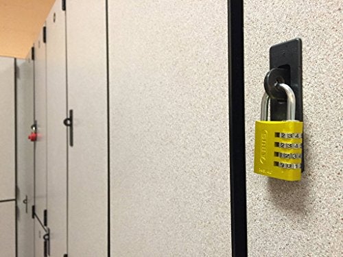 Abus قفل بادلوك ABUS 145/40 غير TSA بتركيبة للأمتعة، قابل لإعادة الضبط، أسود - Image 3