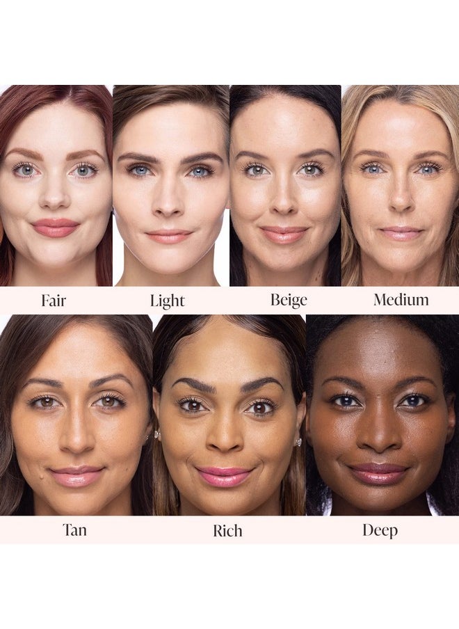 Mally Beauty - Stress Less Performance Foundation Light Buildable Medium To Full Coverage Lightweight Foundation Liquid Niacinamide Brightens And Hydrates Skin Satin Finish - Image 1