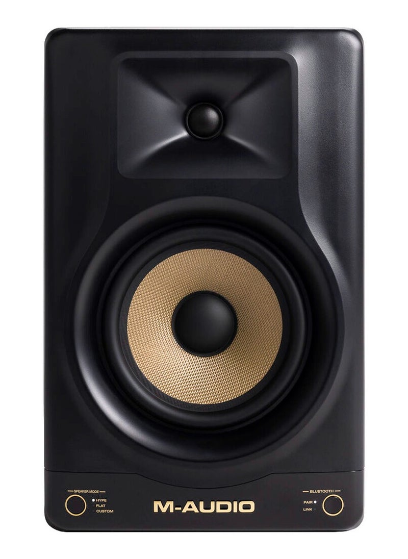 M-Audio - M-Audio Forty Sixty 6.5-inch Powered Studio Monitor 100W Bi-amped Active Studio Monitor with 6.5" Woofer, 1" Tweeter, Bluetooth, and DSP - Each - Image 1