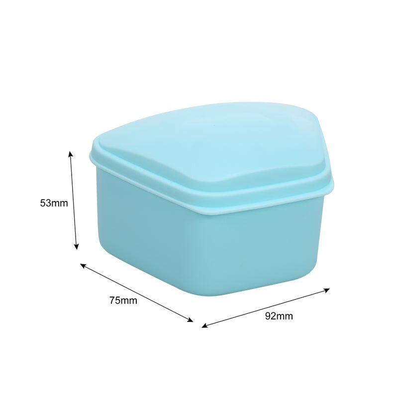 Denture Storage Box - Compact Water-resistant Portable Case With Breathable Layer for Daily Denture Care, Travel and Elderly Users - Image 2