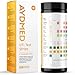 Aidteq 100 x AYDMED 9in1 UTI Test Strips 9 Parameter Urine Test Strips for Leukocytes Nitrite Specific Gravity pH Protein Urobilinogen Bilirubin Ketone Ascorbic Acid FSA HSA Eligible - Image 1