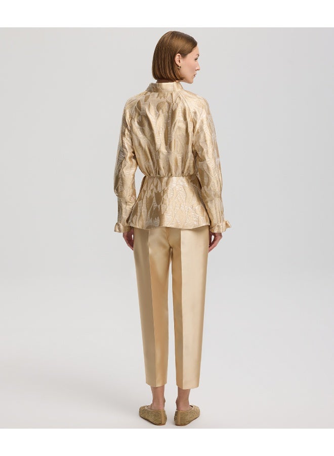 Ipekyol Jacquard Peplum Jacket  - Image 1