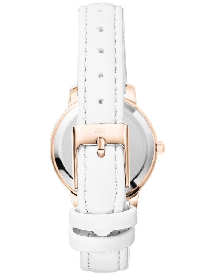 KENNETH SCOTT Women's Polyurethane Analog Watch K22524-KLWM - 31 mm