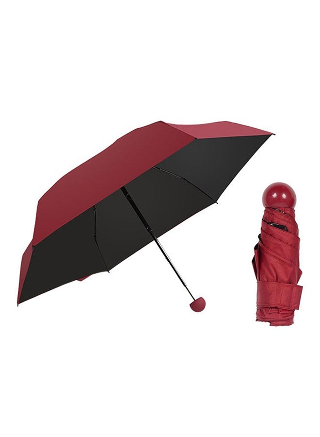 Capsule Umbrella Fragnant Red 12 bone vinyl extra large umbrella navy 12-bone vinyl extra large umbrella navy blue - Image 1