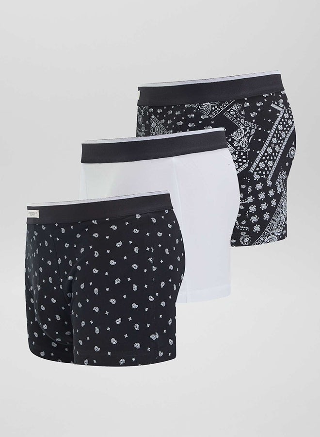 Kiabi Pack of 3 pairs of stretch boxer shorts  - Image 5