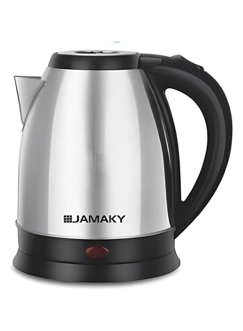 جام غلاية كهربائية JAMAKY سعة 2 لتر - بطانة من الفولاذ المقاوم للصدأ - 2000 وات - JMK9501 - Image 2