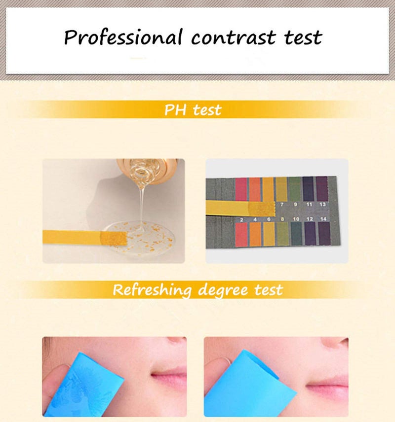 BIOAQUA 24K Gold Essence Collagen Skin Face Moisturizing Hyaluronic Acid Anti-Aging Mask Natural Extract - Image 3