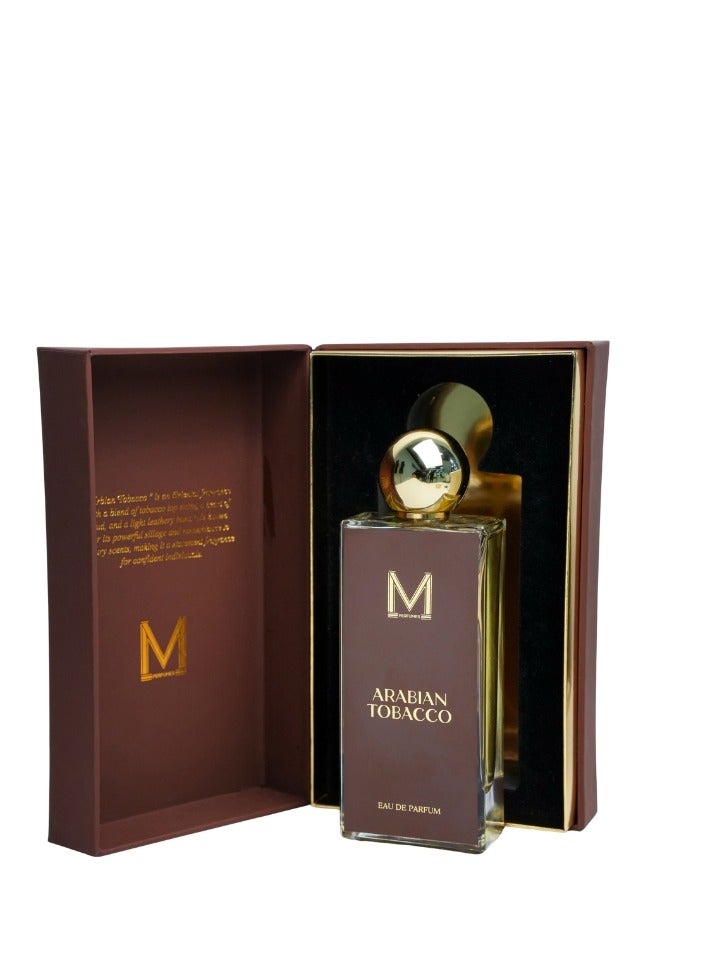 VM PERFUMES Arabian Tobacco Eau de Parfum 100ml – Oriental Fragrance with Tobacco, Oud & Leathery Notes for Bold, Confident Wear - Image 3