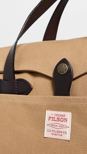 Filson Men's Rugged Twill Original Briefcase, Tan, One Size - Image 4