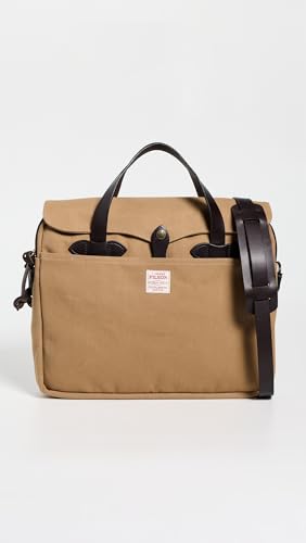 Filson Men's Rugged Twill Original Briefcase, Tan, One Size - Image 2