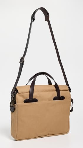 Filson Men's Rugged Twill Original Briefcase, Tan, One Size - Image 3