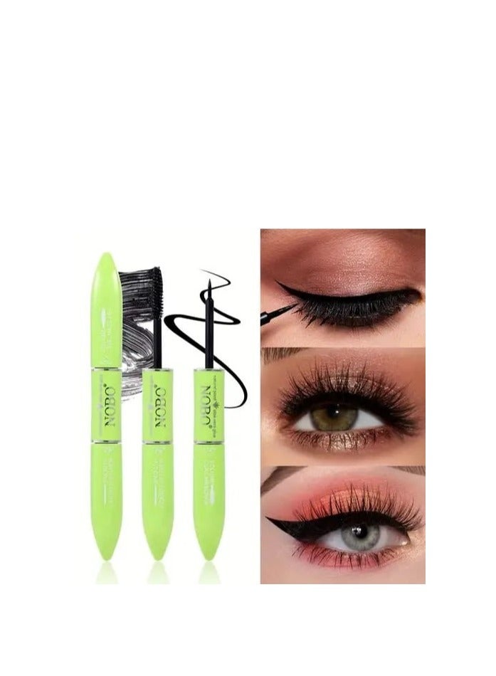 Nobo Aloe 2in1 Mascara & Liquid eyeliner For Women and girls 2 Pcs - Image 1