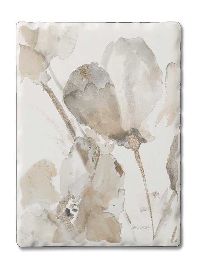 Counterart Thirstystone Abstract Floral 1 Single Tumbled Tile Coaster Manufactured in The USA Choose to Create Your Own Collection - Image 1