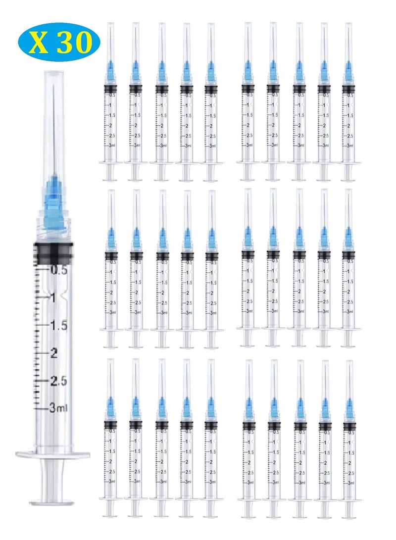 Generic Medical Disposable Syringe 3ML With Needle Individually Sealed 30 Pieces  - Image 1