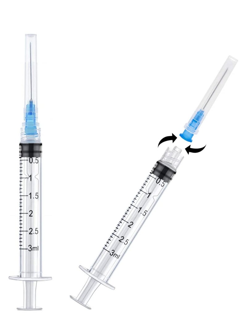 Generic Medical Disposable Syringe 3ML With Needle Individually Sealed 30 Pieces  - Image 2