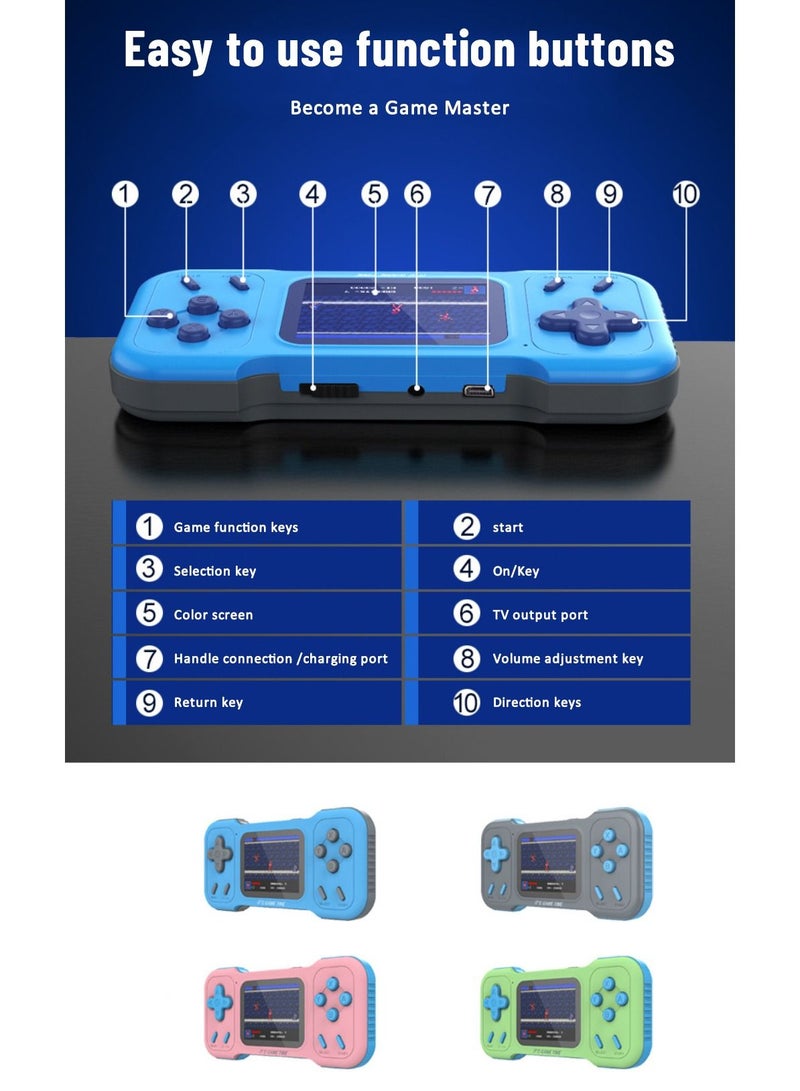 A15 Handheld Game Console Built In 500 Game console mobile game Double Mini Player Retro game console