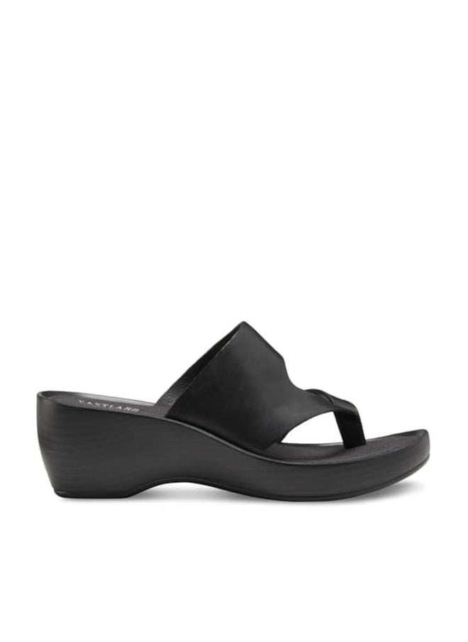 Eastland Women's Laurel Dress Sandal, Black, 8 M US - Image 1