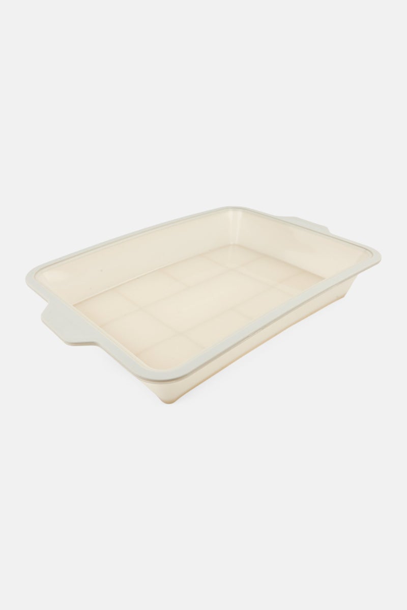 COOK WITH COLOR Silicone Rectangular Shape Baking Pan, 13 x 9 x 2,3 in, Grey - Image 3