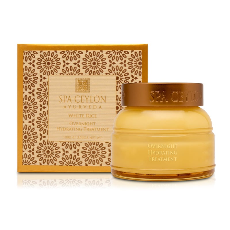 SPA CEYLON White Rice Overnight Hydrating Treatment | Face Lotion | Best for normal to dry & sensitive skin types - Image 1