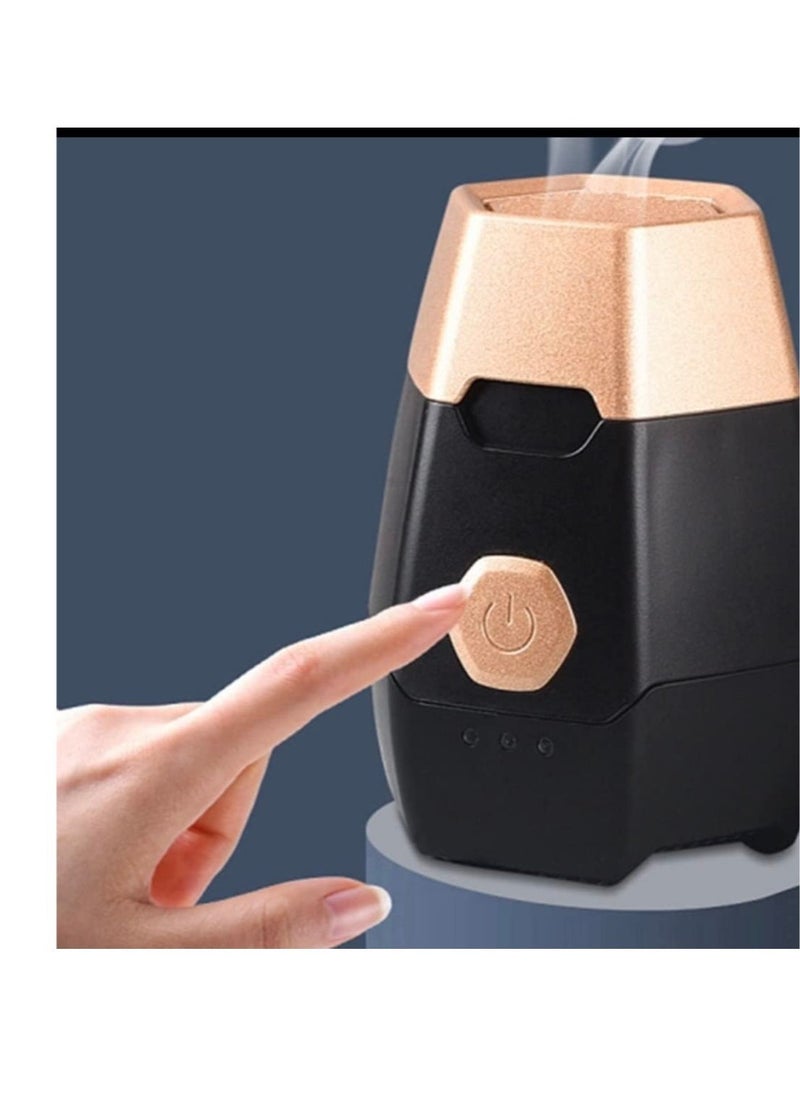 ELTRAZONE Hexagon Electric Bakhoor Oud Incense Burner - Image 3