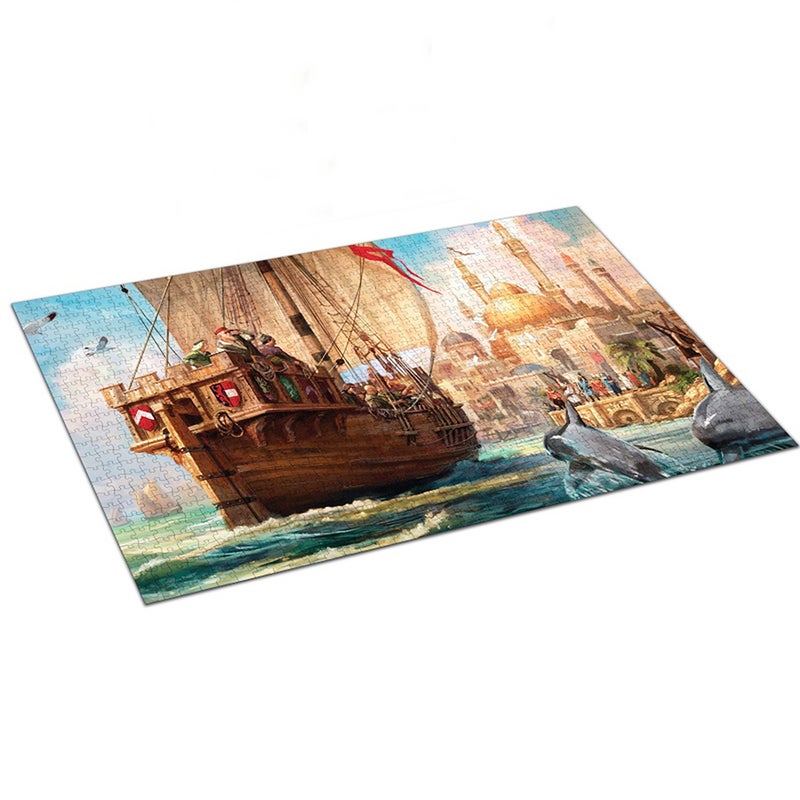 1000-Piece Jigsaw Puzzle Set - Image 1