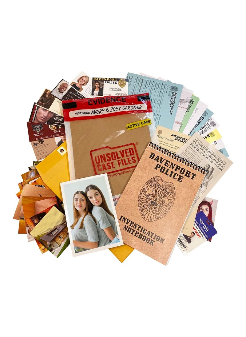 UNSOLVED CASE FILES Gardner Avery Active Murder Mystery Case Can You Solve The Case