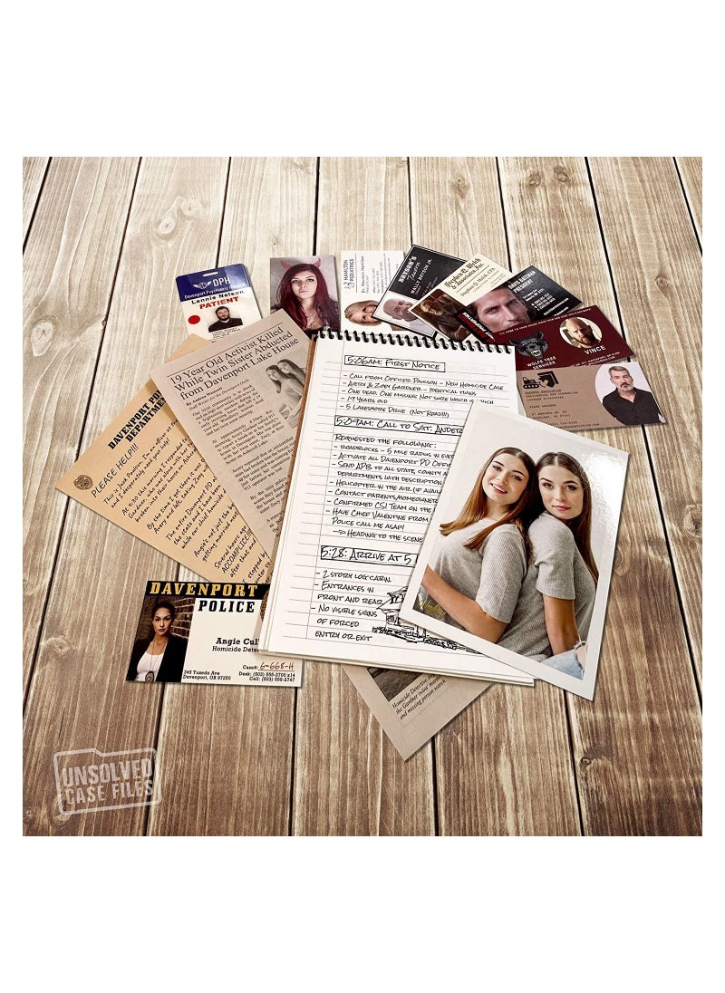UNSOLVED CASE FILES Gardner Avery Active Murder Mystery Case Can You Solve The Case