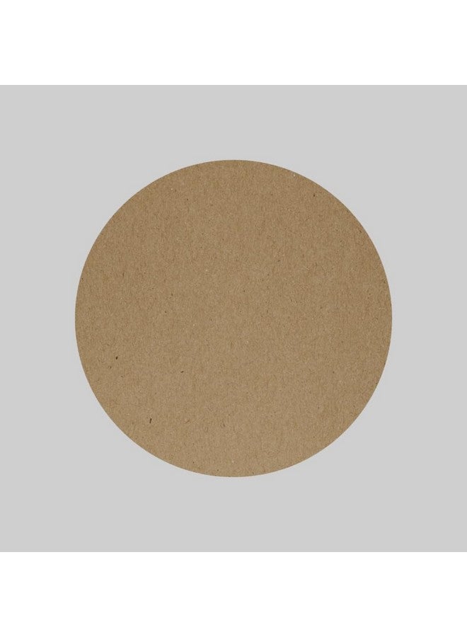 PICRAZEE أطباق خشبية MDF دائرية 12 من بيكرازي لمشاريع الحرف اليدوية، فن الماندالا، فن الراتنج، الرسم، مجموعة زينة (RC_12) - Image 4