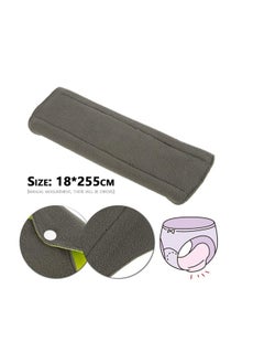 Y&D 5 Pack  Reusable Sanitary Pads  Bamboo Charcoal Towels Washable Waterproof Menstrual Absorbent Cloth Large size to Heavy Flow Eco Friendly Pads  - Image 4
