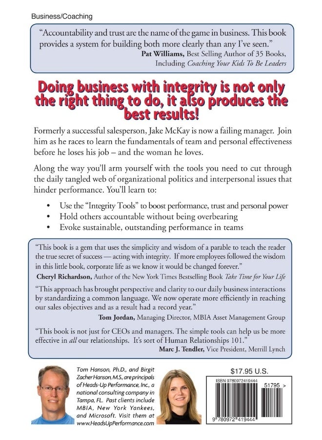 Who Will Do What by When?: How to Improve Performance, Accountability and Trust with Integrity  - Image 2