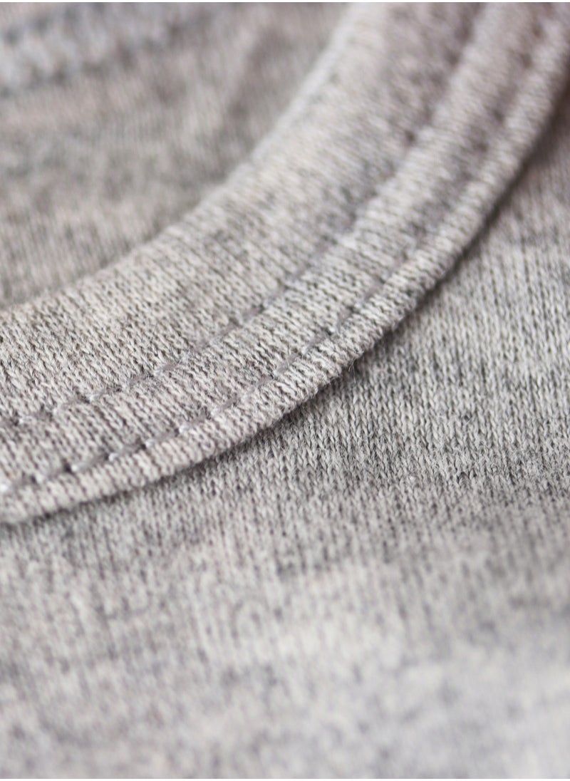 BOBDOG - Bobdog Unisex 100% Cotton Natural Comfort Infant Baby Bodysuit-Grey - Image 1