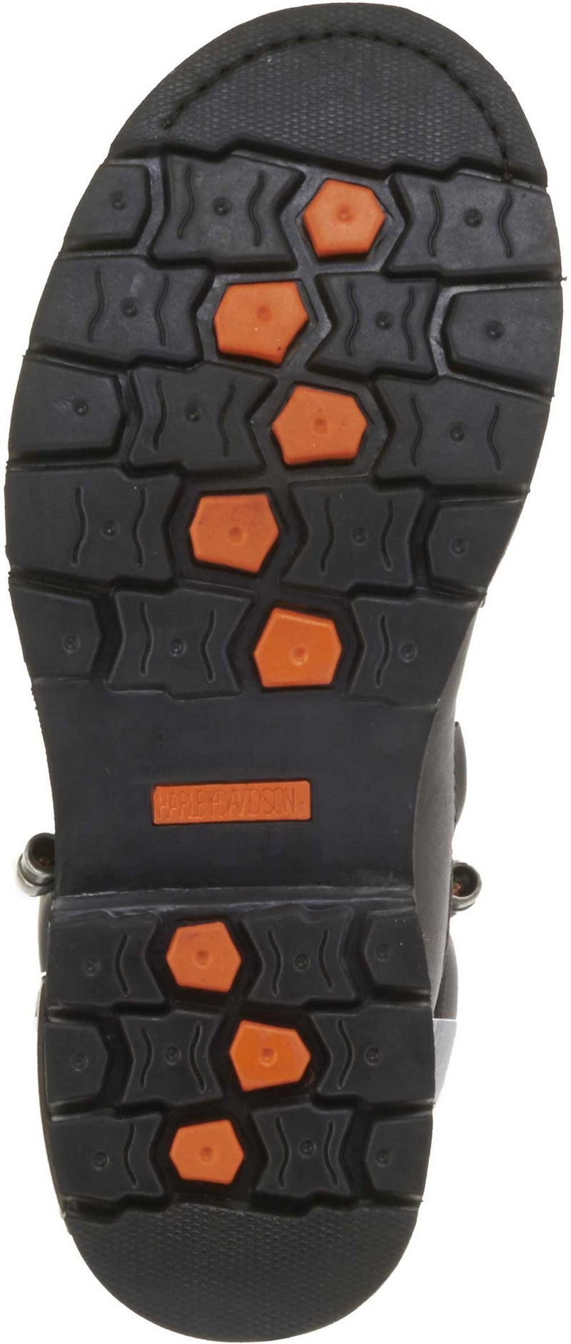 HARLEY DAVIDSON حذاء هارلي-ديفيدسون للرجال من الجلد مع ضوء الفرامل، أسود/أسود، 8.5 - Image 4