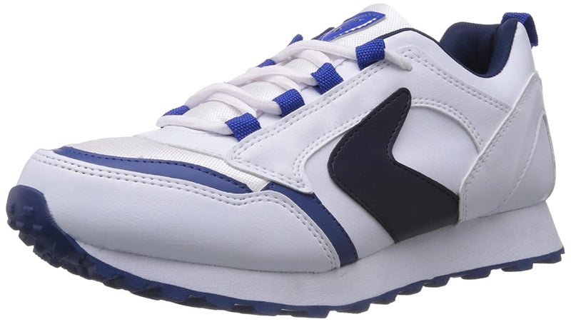 SPARX Mens Sx008bg White Navy Blue Running Shoe - 7 UK (SM-008B) - Image 1