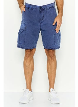 Men Patch Logo Cargo Shorts, Washed Blue - pzsku/ZE36F48CE5120D151C5F5Z/45/_/1737642476/327d1651-4b6c-48aa-b42f-fd6cba525cd5