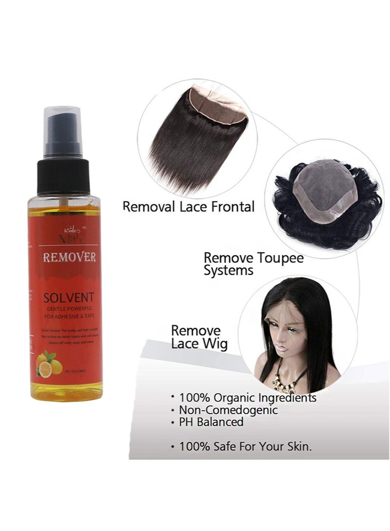 مودميت Lace Wig Adhesive Remover Spray, Fast Acting Hair Extensions Remover u0026 Extension Tape Remover, Removes Hairspray, Wig Tape u0026 Double Sided Extension Tape - Image 2