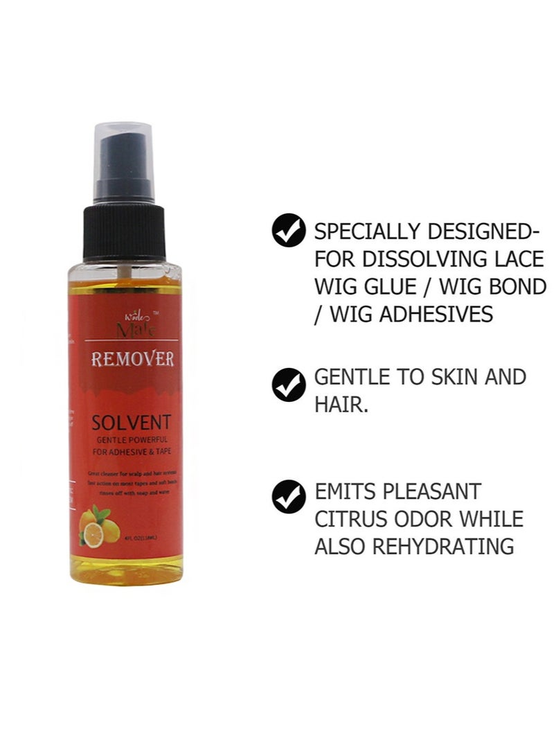 مودميت Lace Wig Adhesive Remover Spray, Fast Acting Hair Extensions Remover u0026 Extension Tape Remover, Removes Hairspray, Wig Tape u0026 Double Sided Extension Tape - Image 4