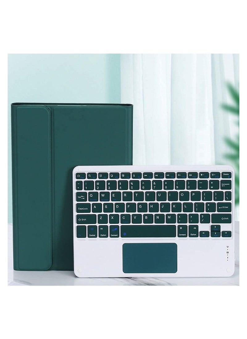 Aookay - 3 in 1,  Arabic and English Keyboard Case for Xiaomi Redmi Pad SE 11 Inch 2023 with Bluetooth Mouse, Lightweight Cover with Detachable Bluetooth Touch Keyboard (Black) - Image 1