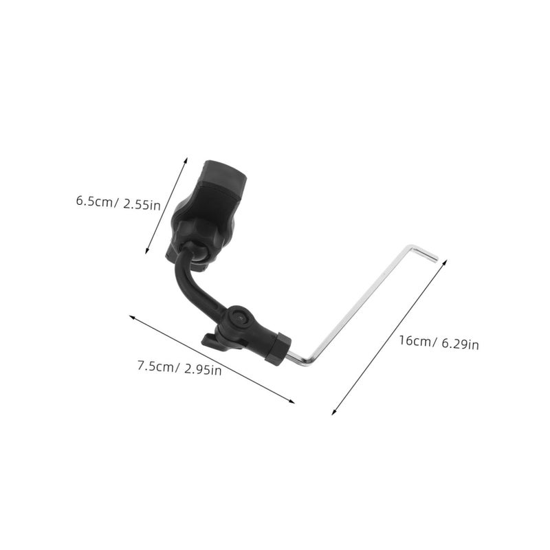 Saxophone Stand Holder with Clip for Alto and Tenor Sax Music Players Black - Image 3