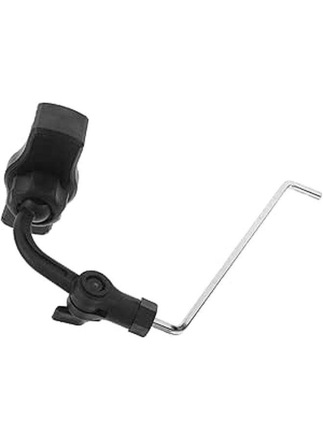 Saxophone Stand Holder with Clip for Alto and Tenor Sax Music Players Black - Image 1