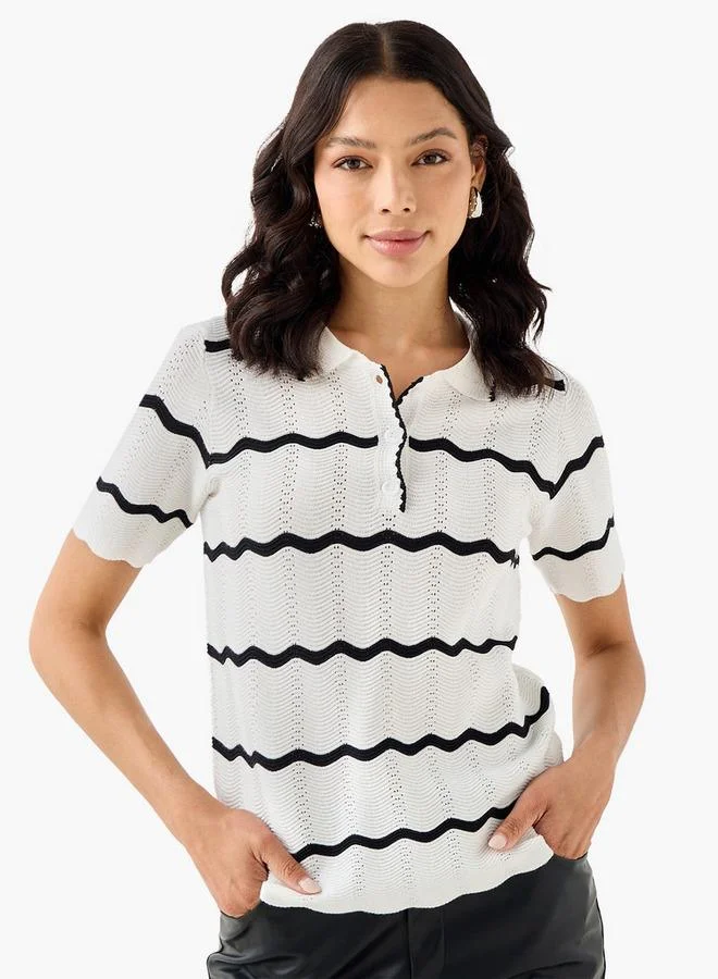 2Xtremz 2Xtremz T-shirt with Stripes