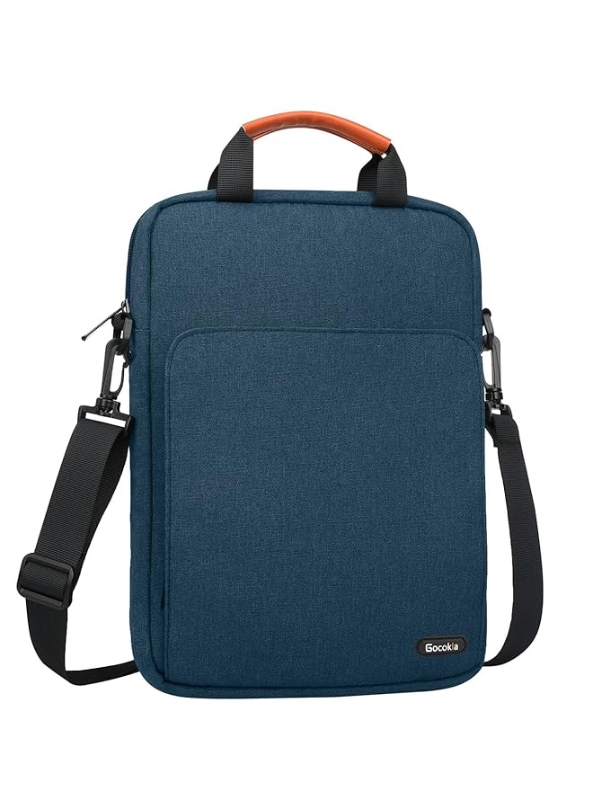 جوكوكيا حقيبة كتف للكمبيوتر المحمول مقاس 13 بوصة، حقيبة حمل مع جيب أمامي كبير، حقيبة كمبيوتر محمول عمودية لـ 13 بوصة Macbook Air Pro M1 و12.9 بوصة Ipad Pro M1 وسطح 12.4 بوصة - Image 1