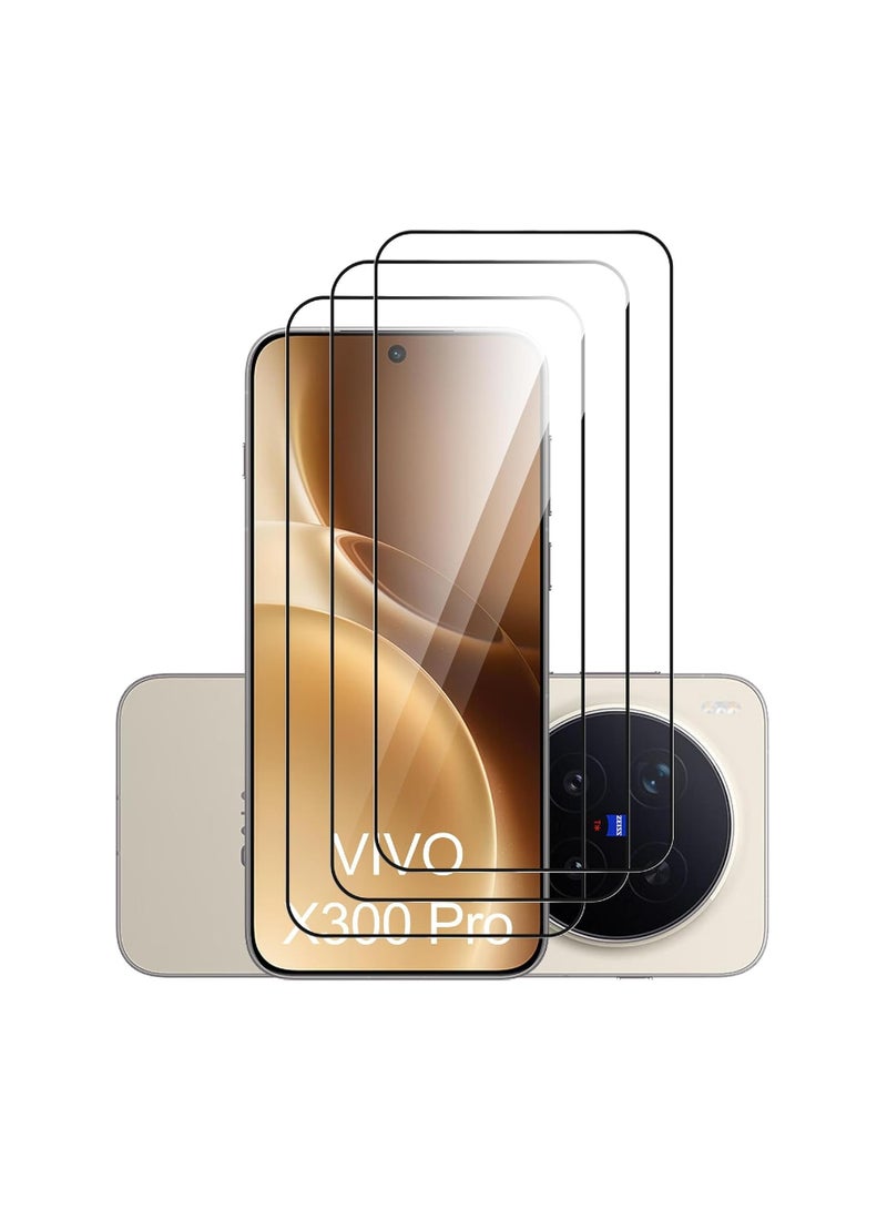 general [3-Pack] Screen Protector Compatible with Vivo X300 Pro High-Transmittance Flexible Glass Ultra-Thin Case-Friendly High-Sensitivity Scratch-Resistant Bubble-Free Tempered Glass - Image 1