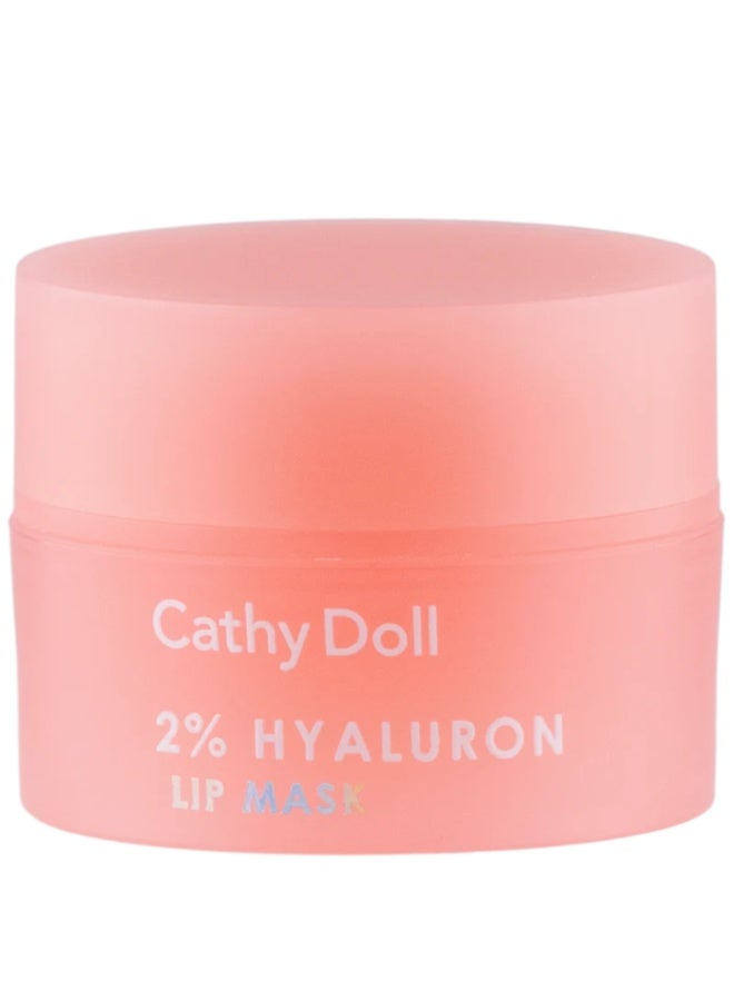 Cathy Doll 2% Hyaluron Lip Mask – Peach | Overnight Lip Repair with Vitamin E, Ceramide & Natural Oils - Image 3