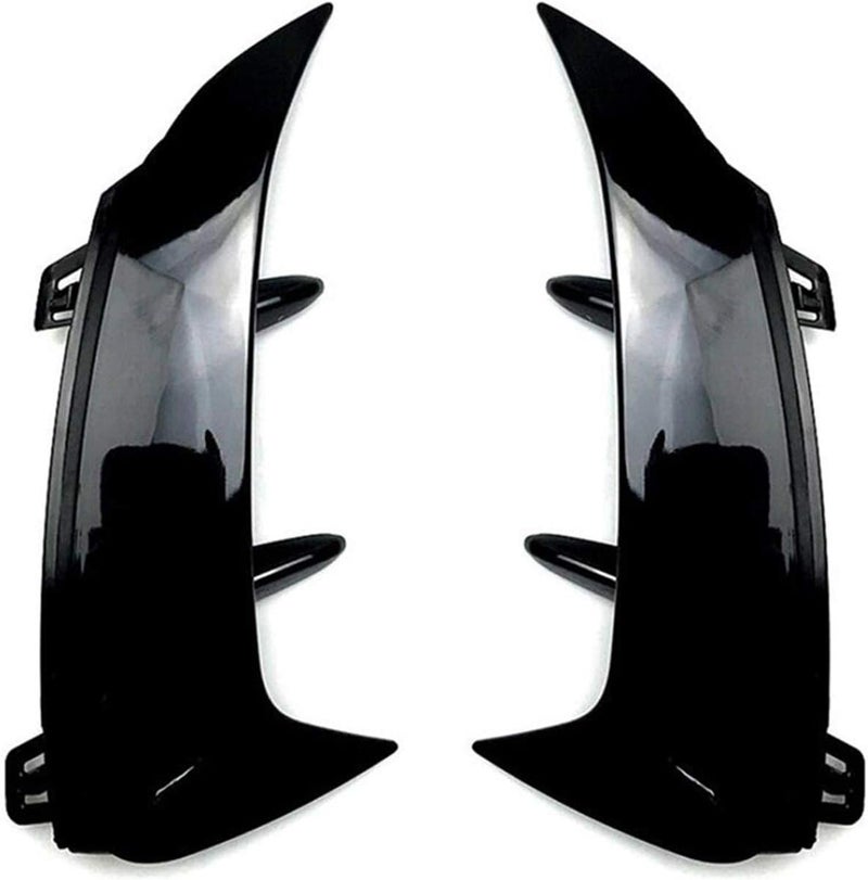 Yurefax Glossy Black Rear Bumper Trim Lip Spoiler - Image 1