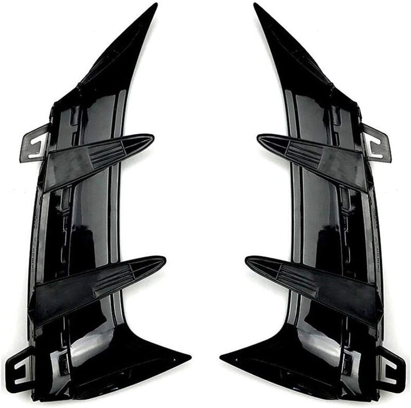 Yurefax Glossy Black Rear Bumper Trim Lip Spoiler - Image 2